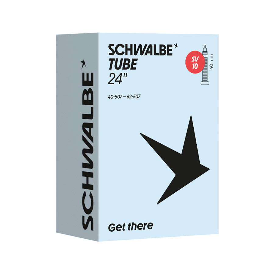 Schwalbe, Presta, Tube, Presta, Length: 40mm, 24'', 1.60-2.40
