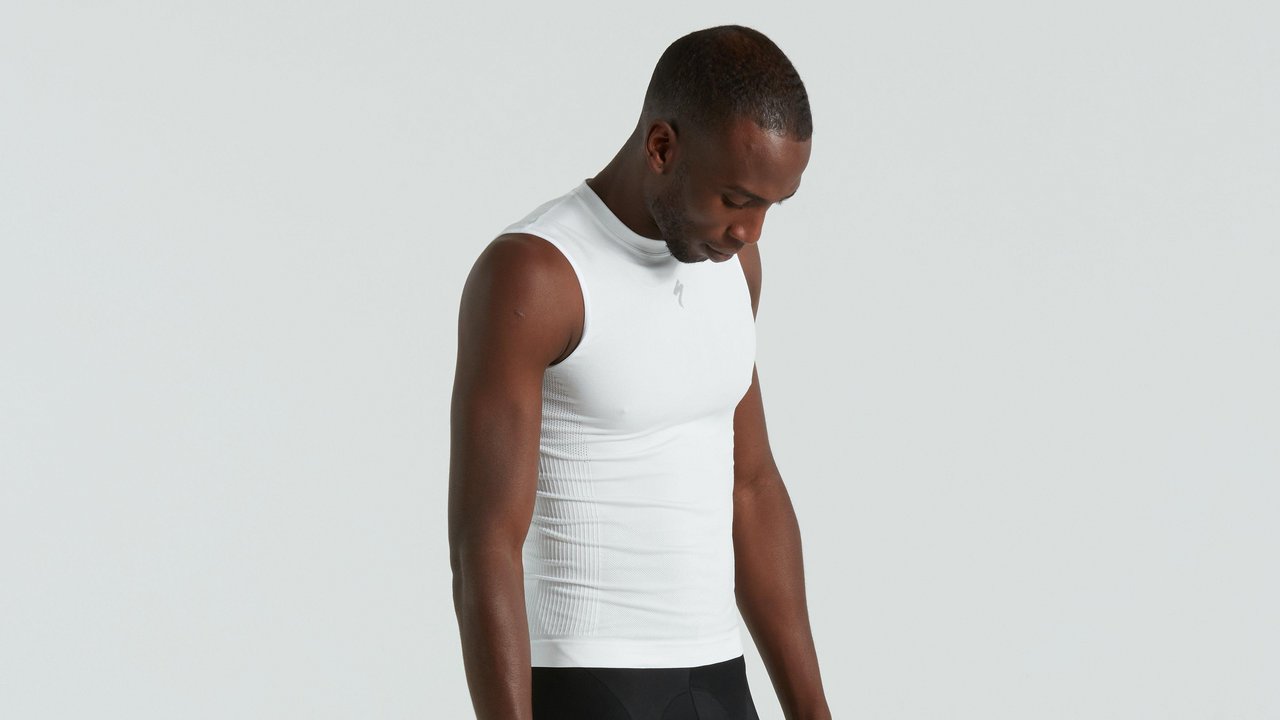 2024 | Men's Seamless Light Sleeveless Base Layer