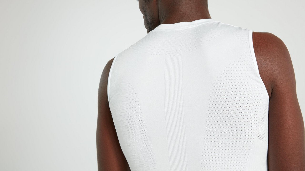 2024 | Men's Seamless Light Sleeveless Base Layer