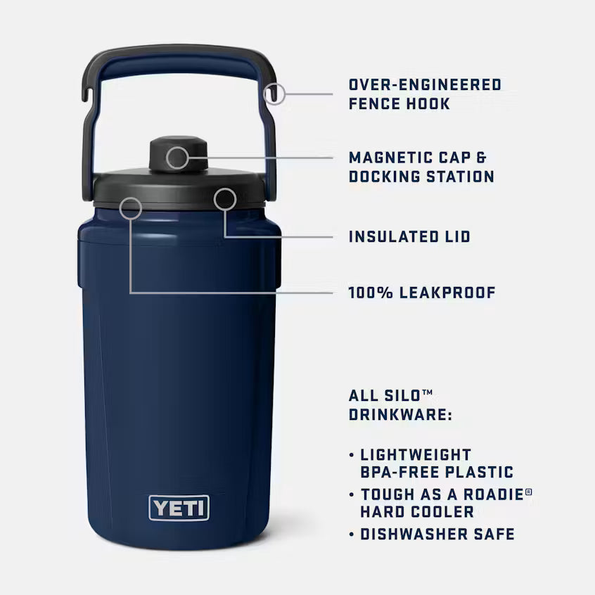 Silo Half Gallon (1.89L) Jug w/Magdock Chug Cap
