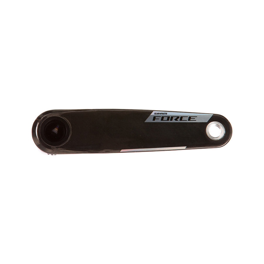 SRAM, Force 2x E1, Crankset, Speed: 12, Spindle: 28.99mm, BCD: Direct Mount SRAM 8 Bolt, 50/37, DUB, 160mm, Black, Road