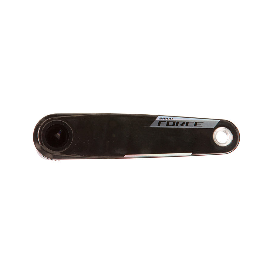 SRAM, Force 2x Powermeter E1, Power Meter Crankset, Speed: 12, Spindle: 28.99mm, BCD: Thread Mount, 50/37, DUB, 175mm, Black, Road