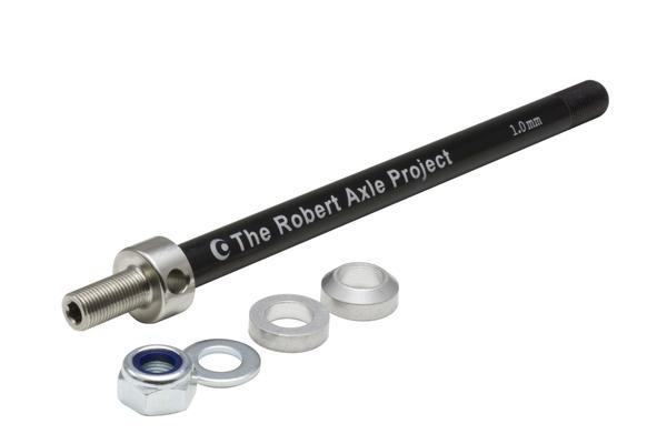 The Robert Axle Project Hitch Mount (Kid) Trailer Axle, 172mm or 178mm length, M12x1.5mm (KID214)