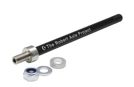 The Robert Axle Project Hitch Mount (Kid) Trailer Axle, 182 or 188mm length, M12x1.5mm (KID222)