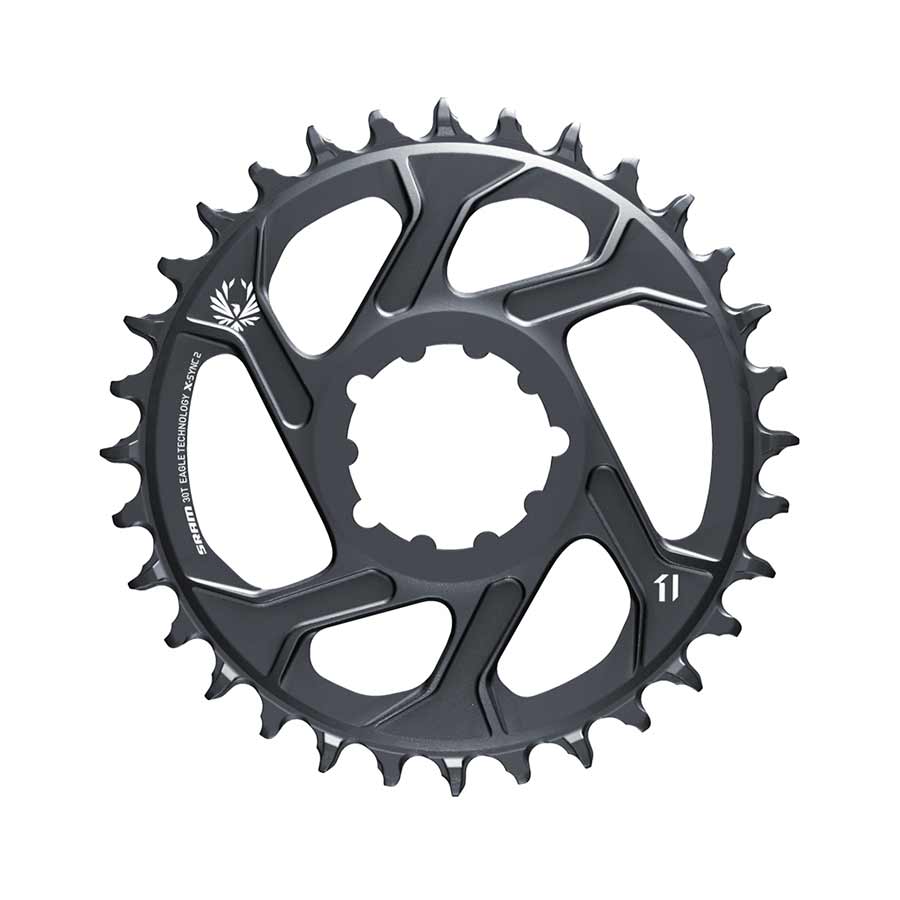 SRAM, GX Eagle C1, Chainring, Teeth: 34, Speed: 11/12, BCD: Direct Mount, Aluminum, Grey, 6mm