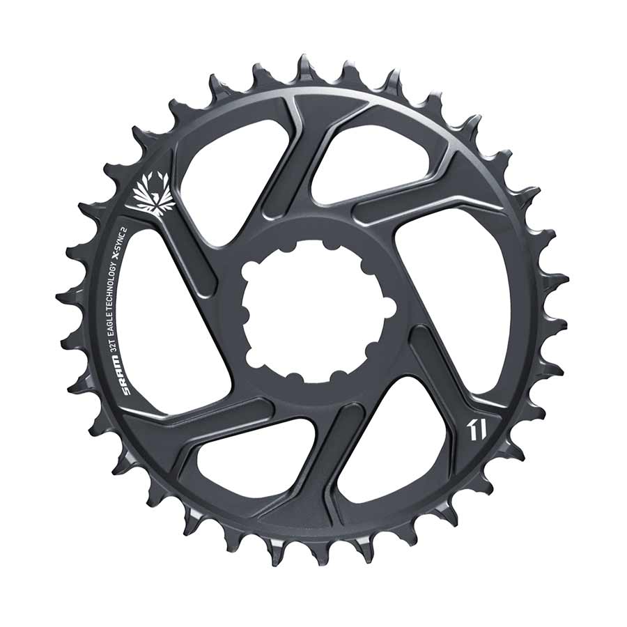 SRAM, GX Eagle C1, Chainring, Teeth: 34, Speed: 11/12, BCD: Direct Mount, Aluminum, Grey, 6mm