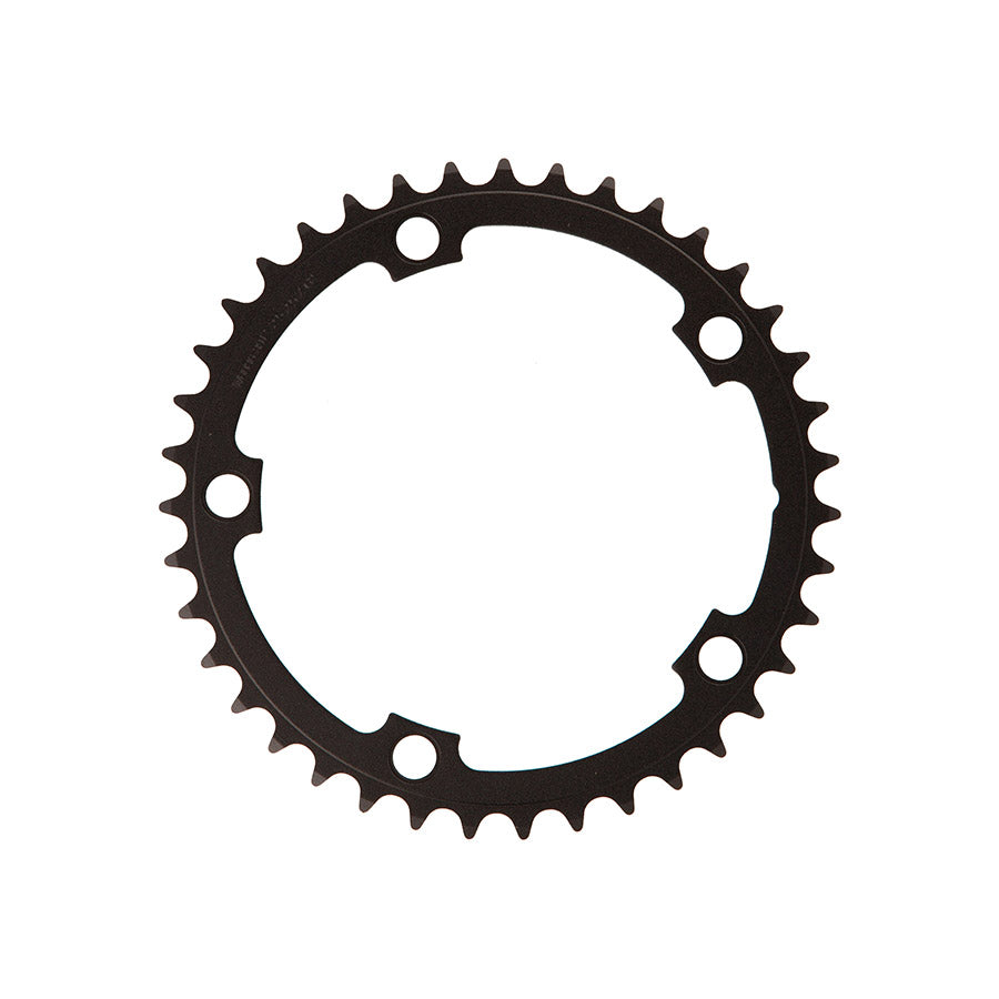 FSA, Gossamer/Omega Pro Road, Chainring, Teeth: 52, Speed: 10/11, BCD: 110, Bolts: 5, Outer, Aluminum, Black