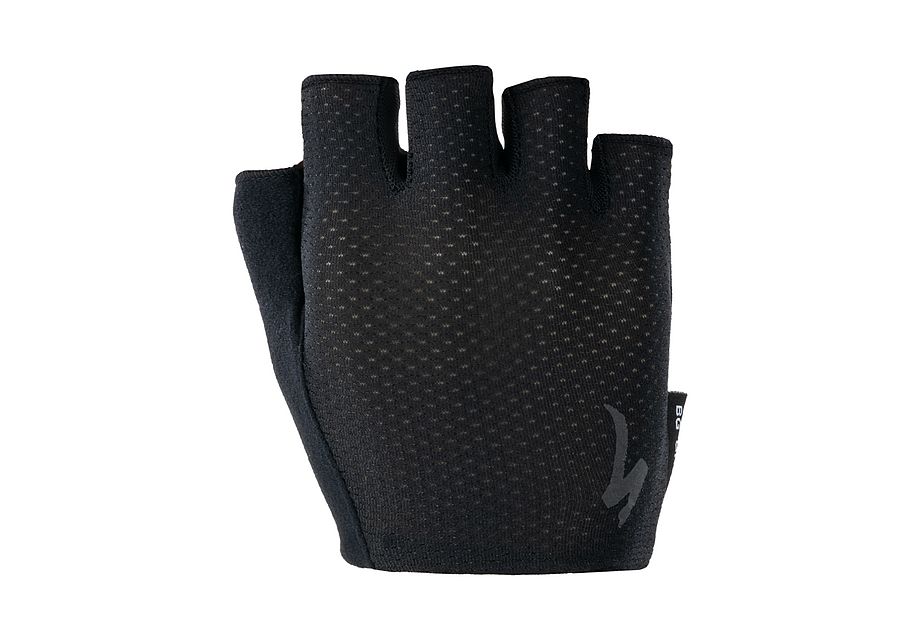 Men's Body Geometry Grail Short Finger Gloves - Black