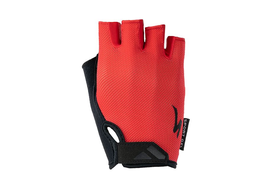 Women's Body Geometry Sport Gel Short Finger Gloves - Red