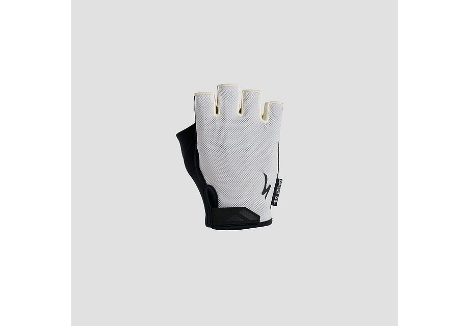 Women's Body Geometry Sport Gel Short Finger Gloves - Birch White