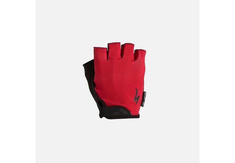 Women's Body Geometry Sport Gel Short Finger Gloves - Vivid Red