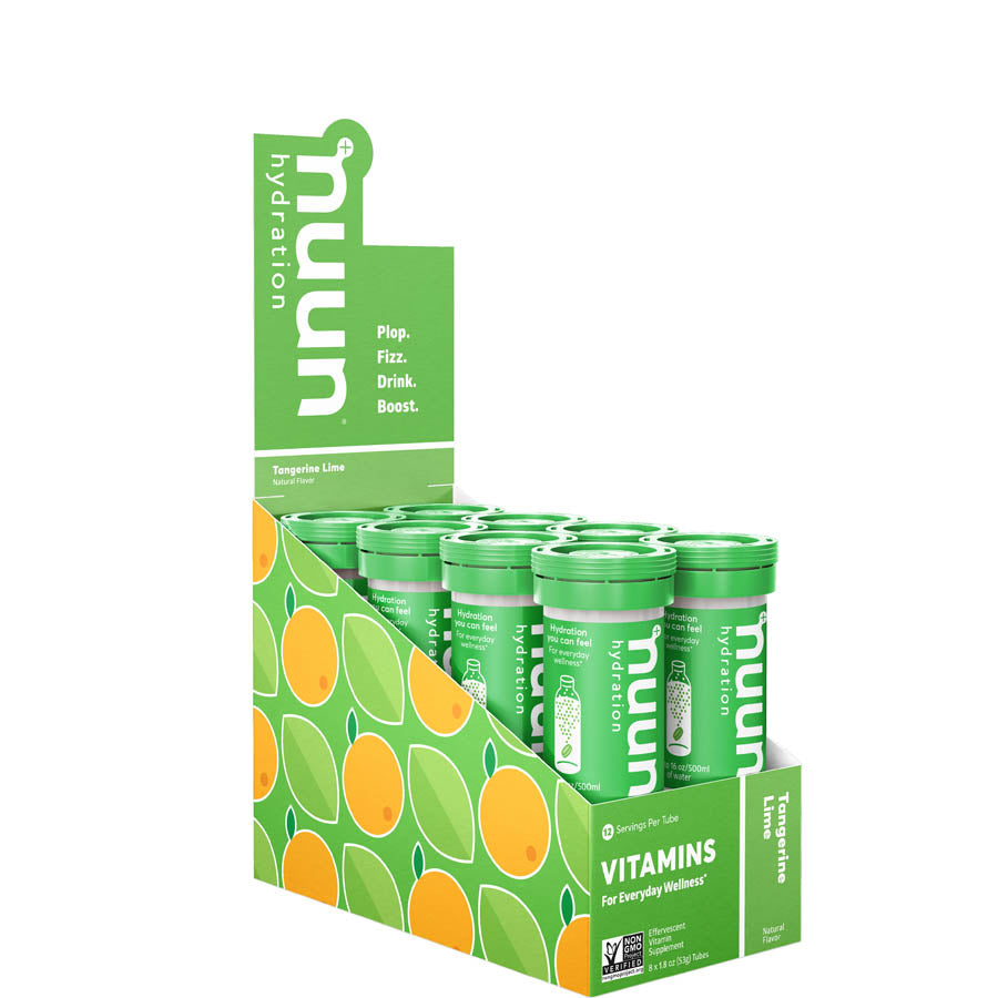 Nuun, Vitamins, Drink Mix, Tangerine/Lime, Box of 8, 12 servings
