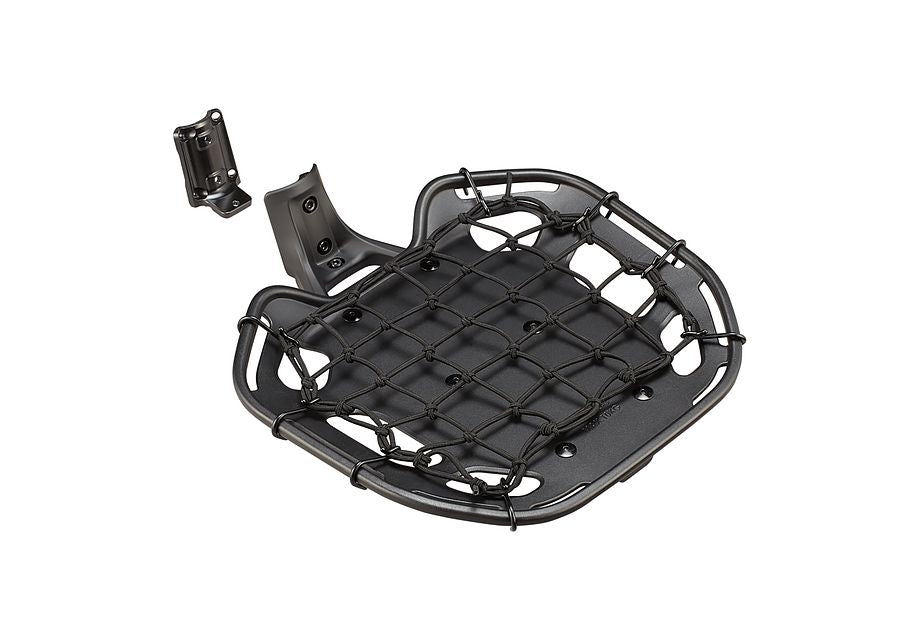Front Rack & Adventure Plate - Black