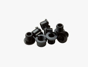 Chainring Bolt(4)/Nut(4) M8X8.5 Hex Pack AL Black