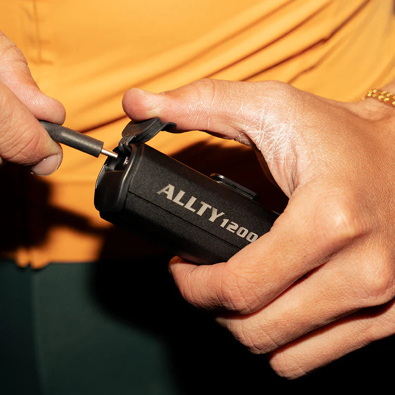 ALLTY 1200 Rechargeable USB-C Road Bike Light