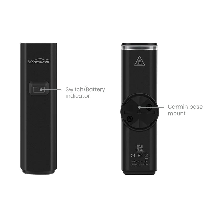 ALLTY 1200 Rechargeable USB-C Road Bike Light