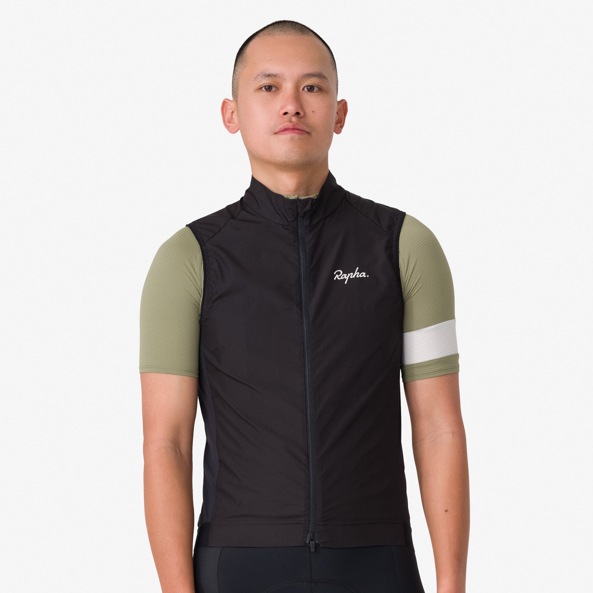 Men's Core Gilet - Black/White