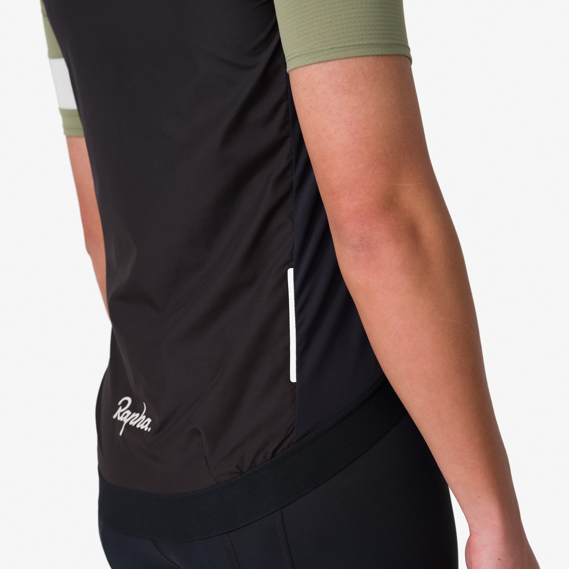 Men's Core Gilet - Black/White