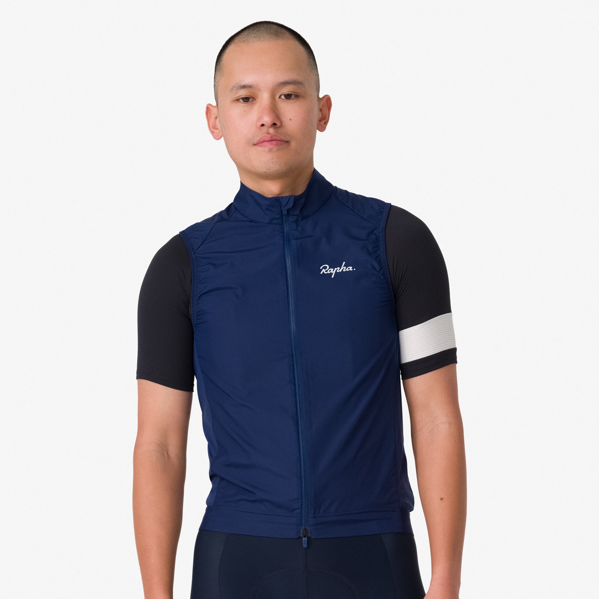 Men's Core Gilet - Navy/White