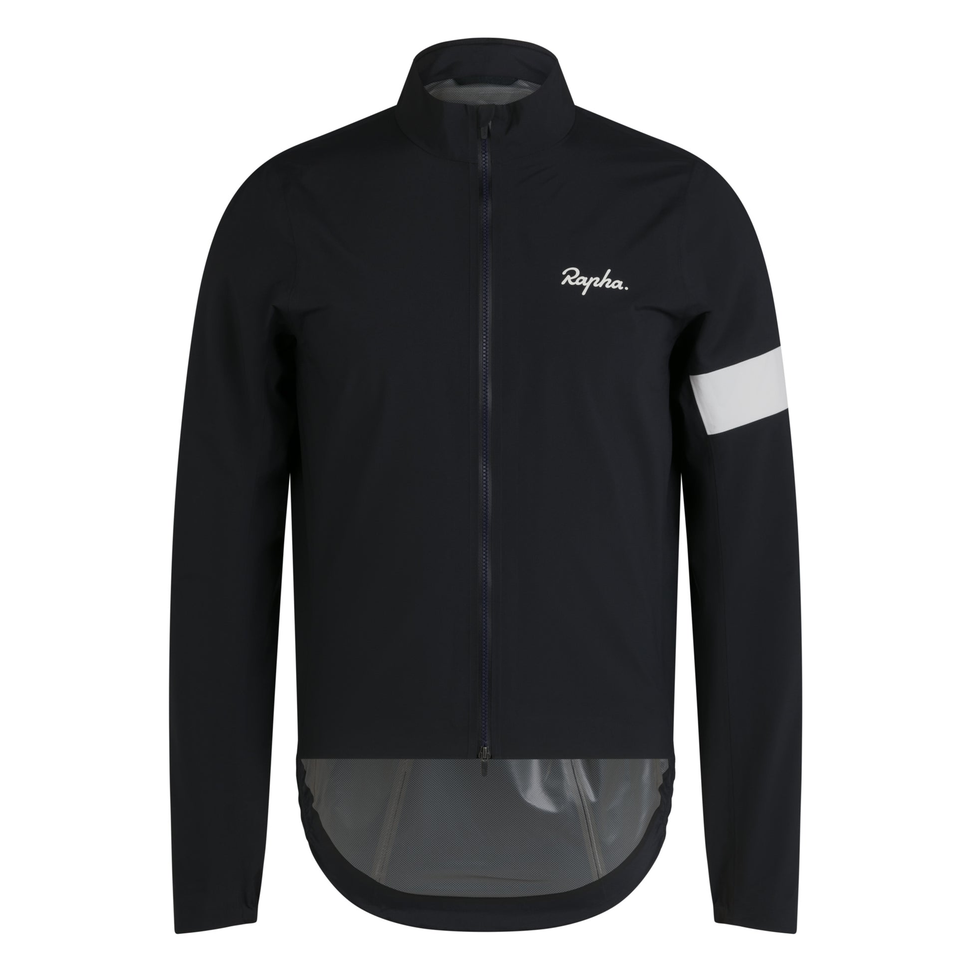 Men's Core Rain Jacket III - Black/White