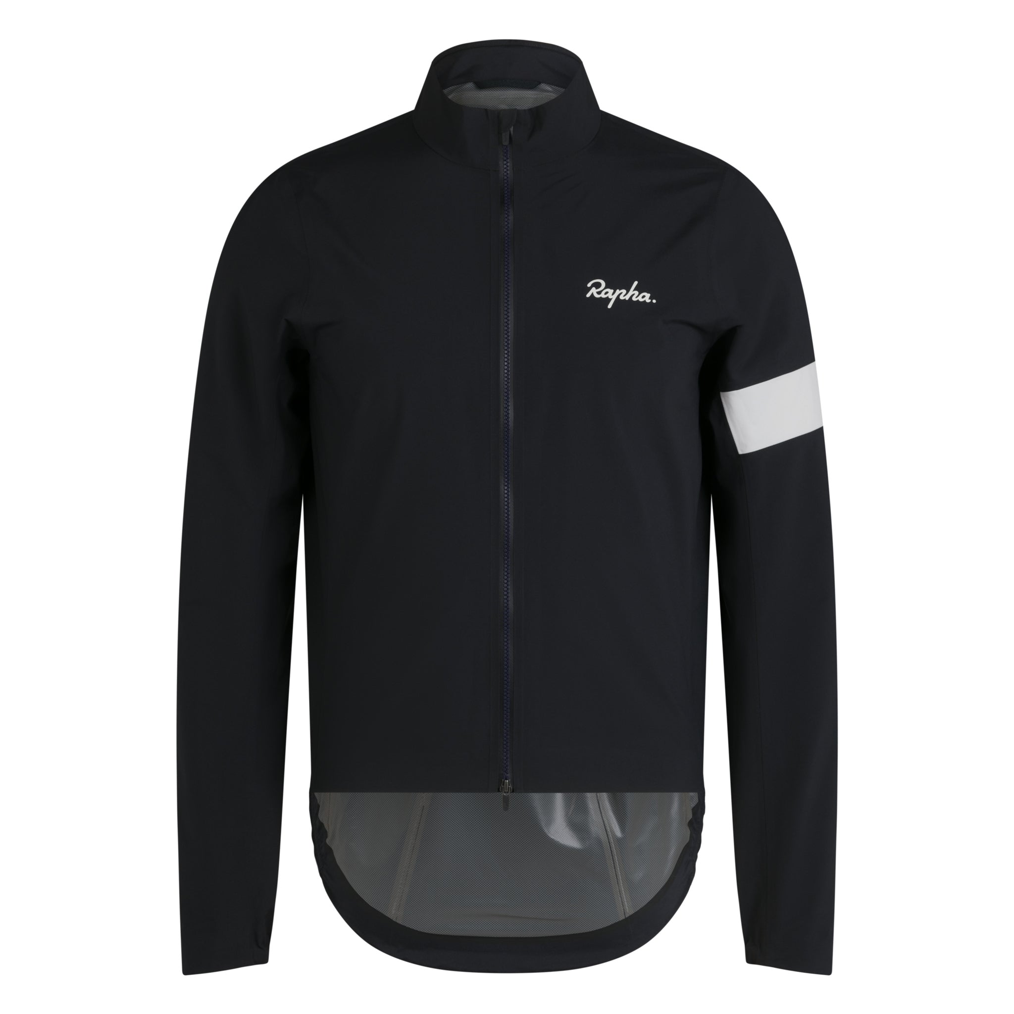 Men's Core Rain Jacket III - Black/White