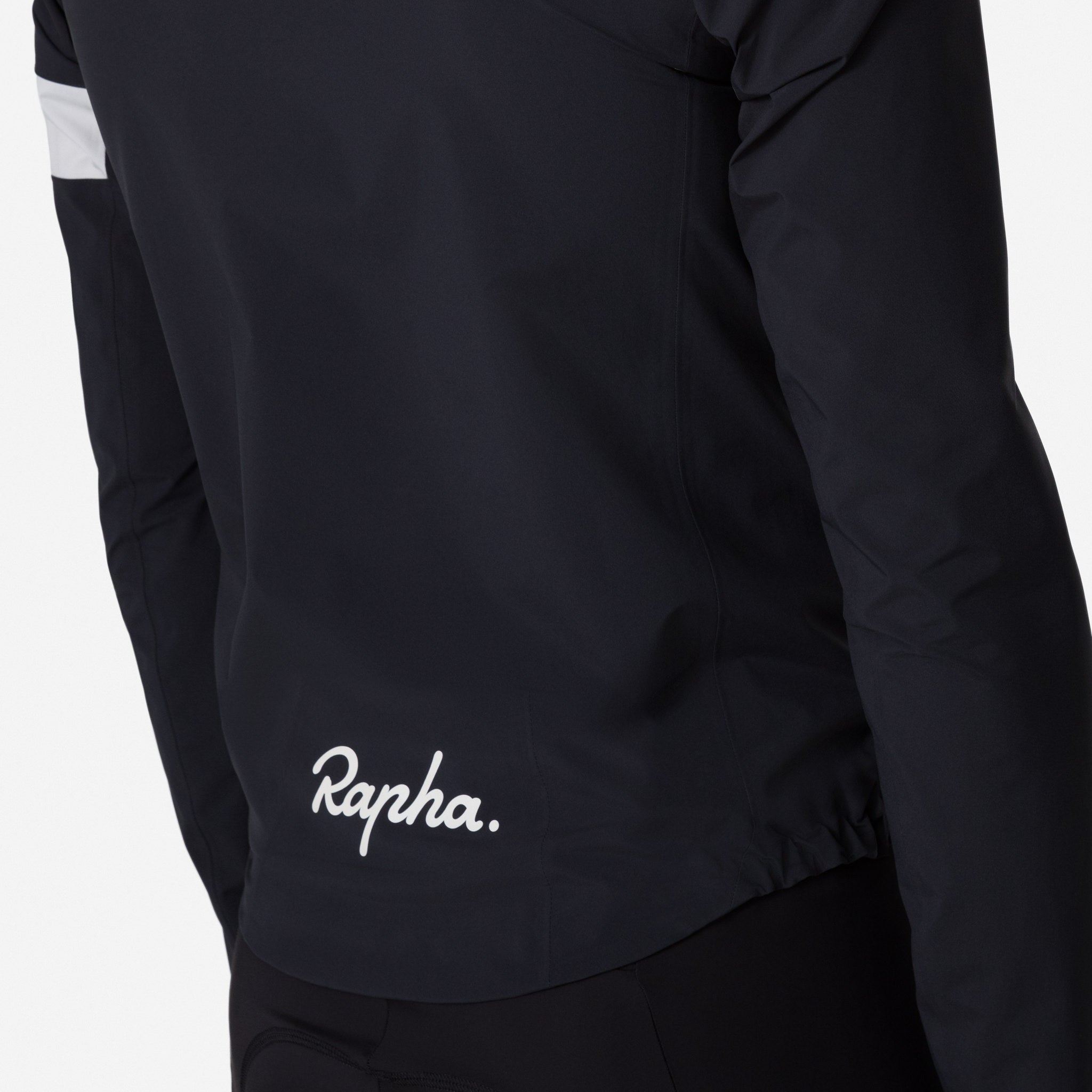 Men's Core Rain Jacket III - Black/White