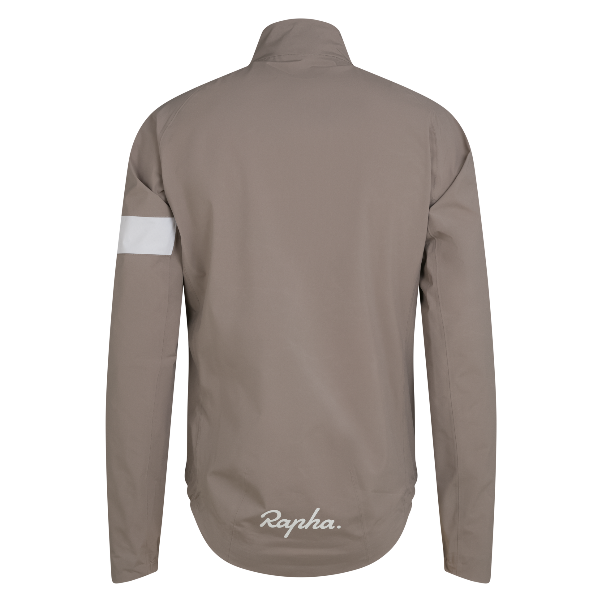 Men's Core Rain Jacket III - Dark Tan/White