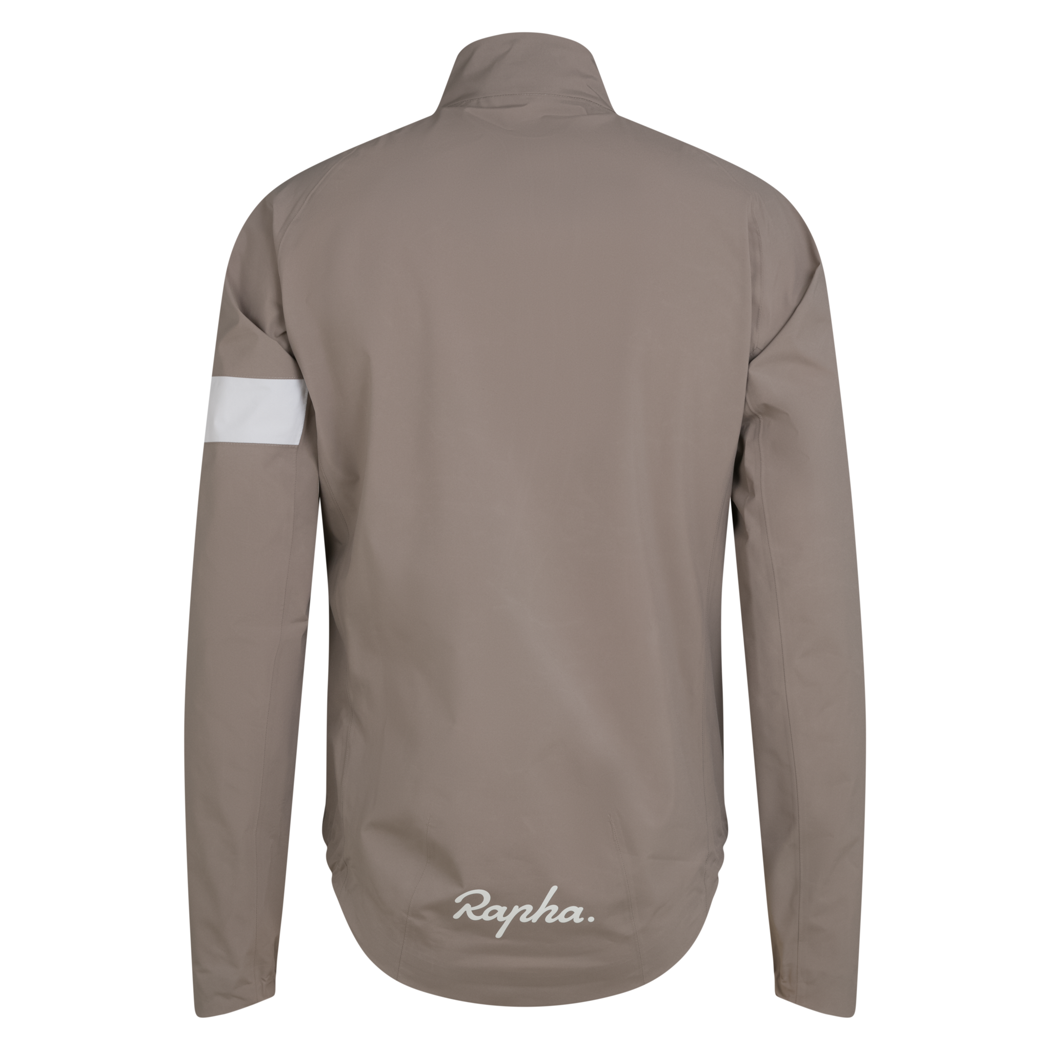 Men's Core Rain Jacket III - Dark Tan/White