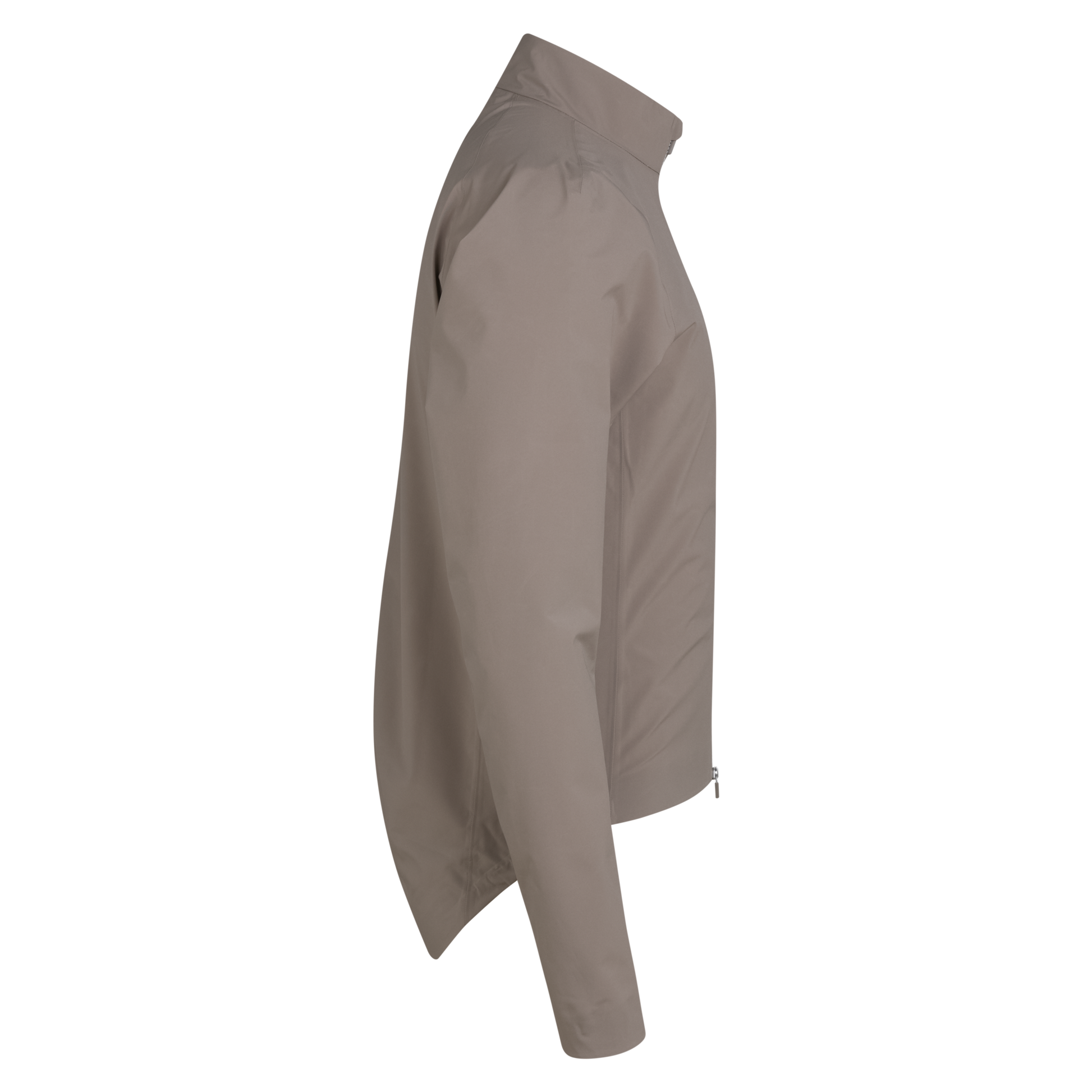 Men's Core Rain Jacket III - Dark Tan/White