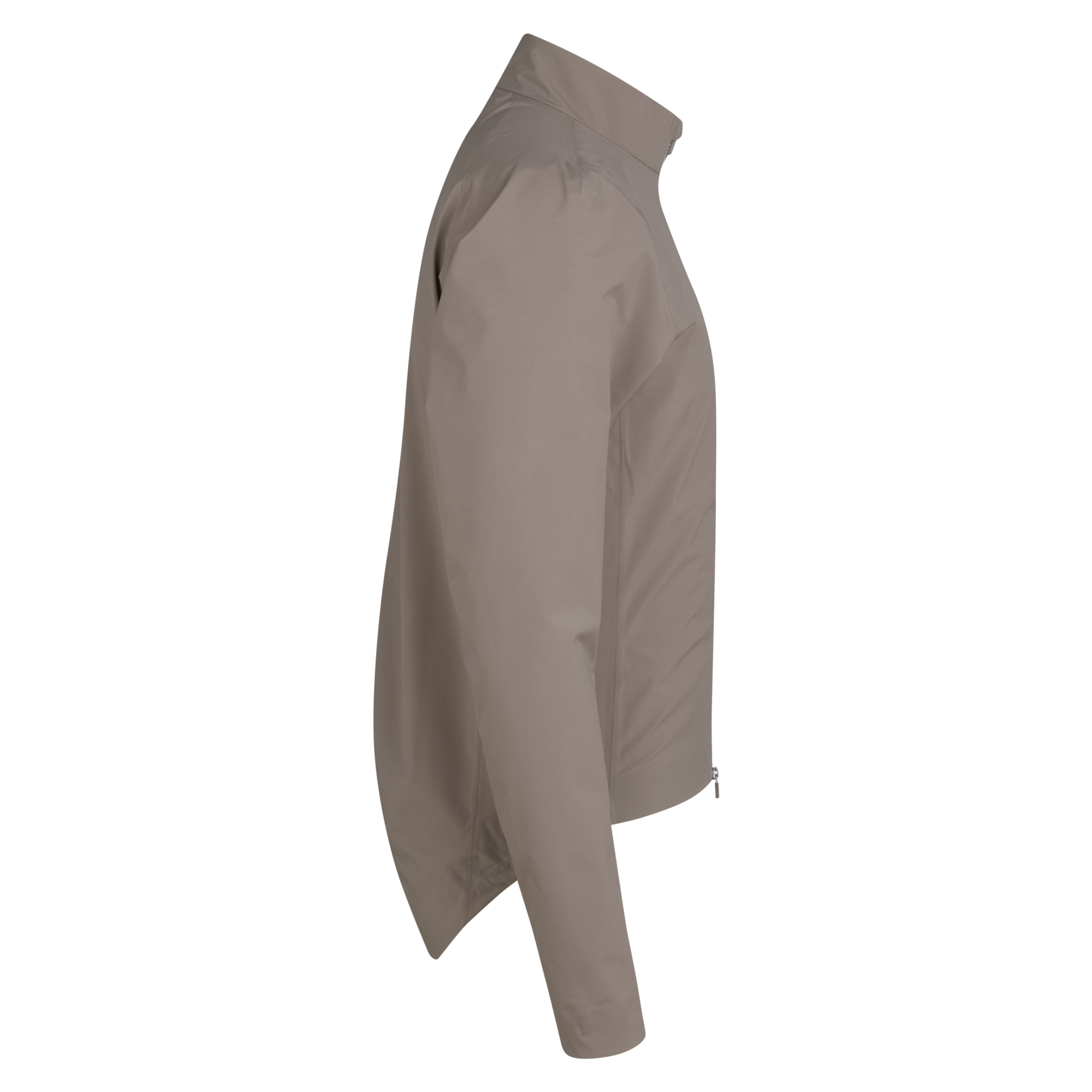 Men's Core Rain Jacket III - Dark Tan/White