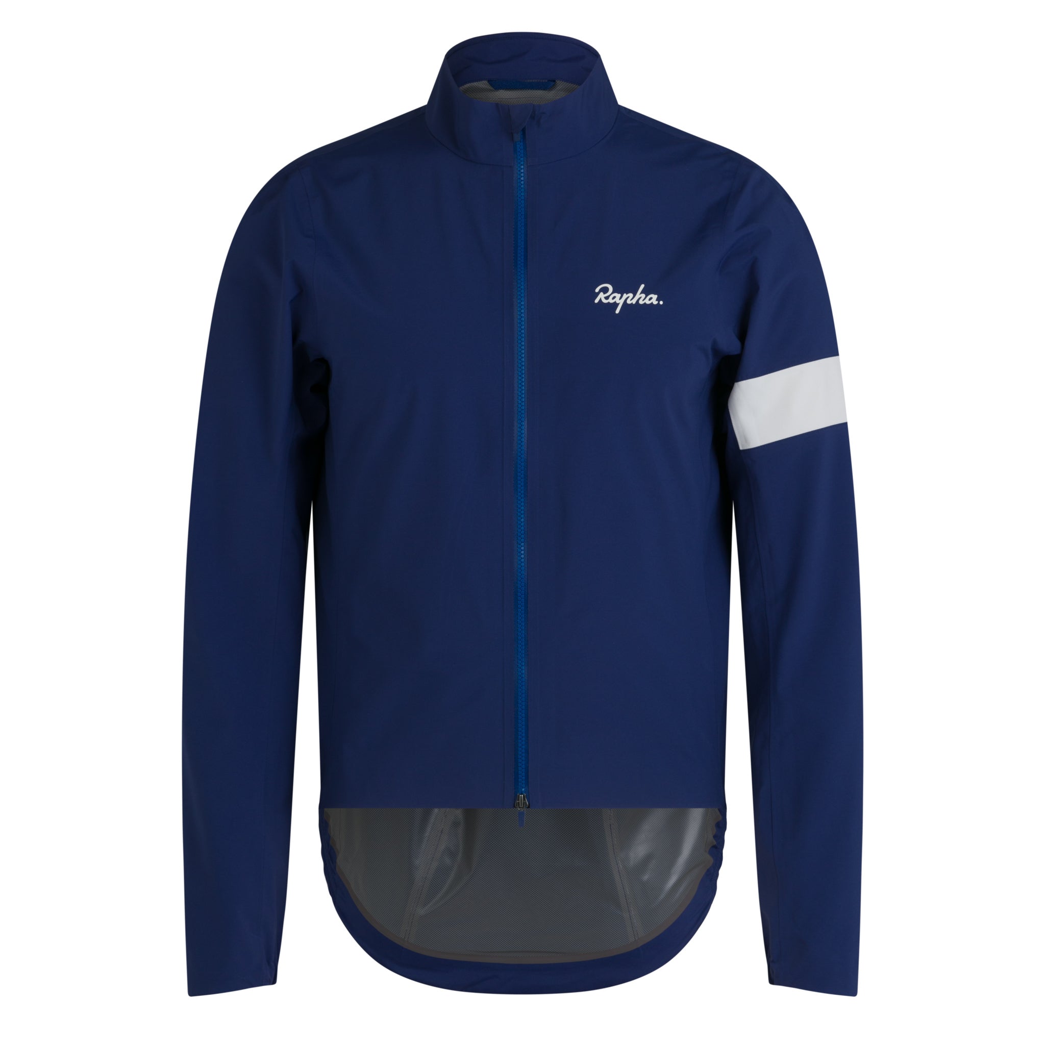 Men's Core Rain Jacket III - Navy/White