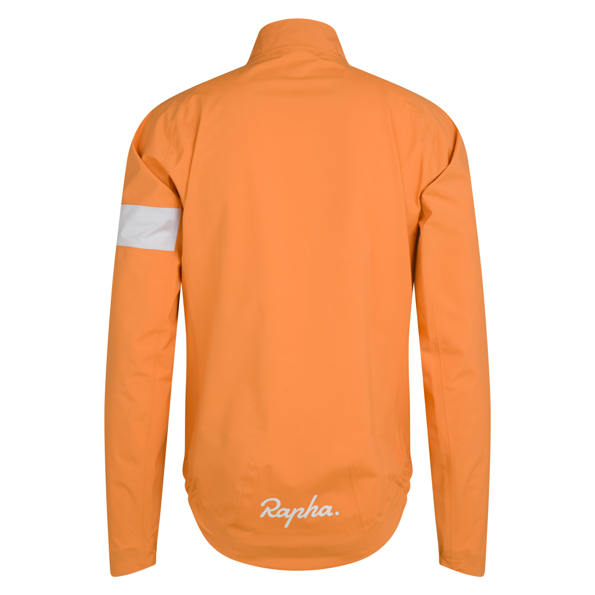 Men's Core Rain Jacket III - Orange/White