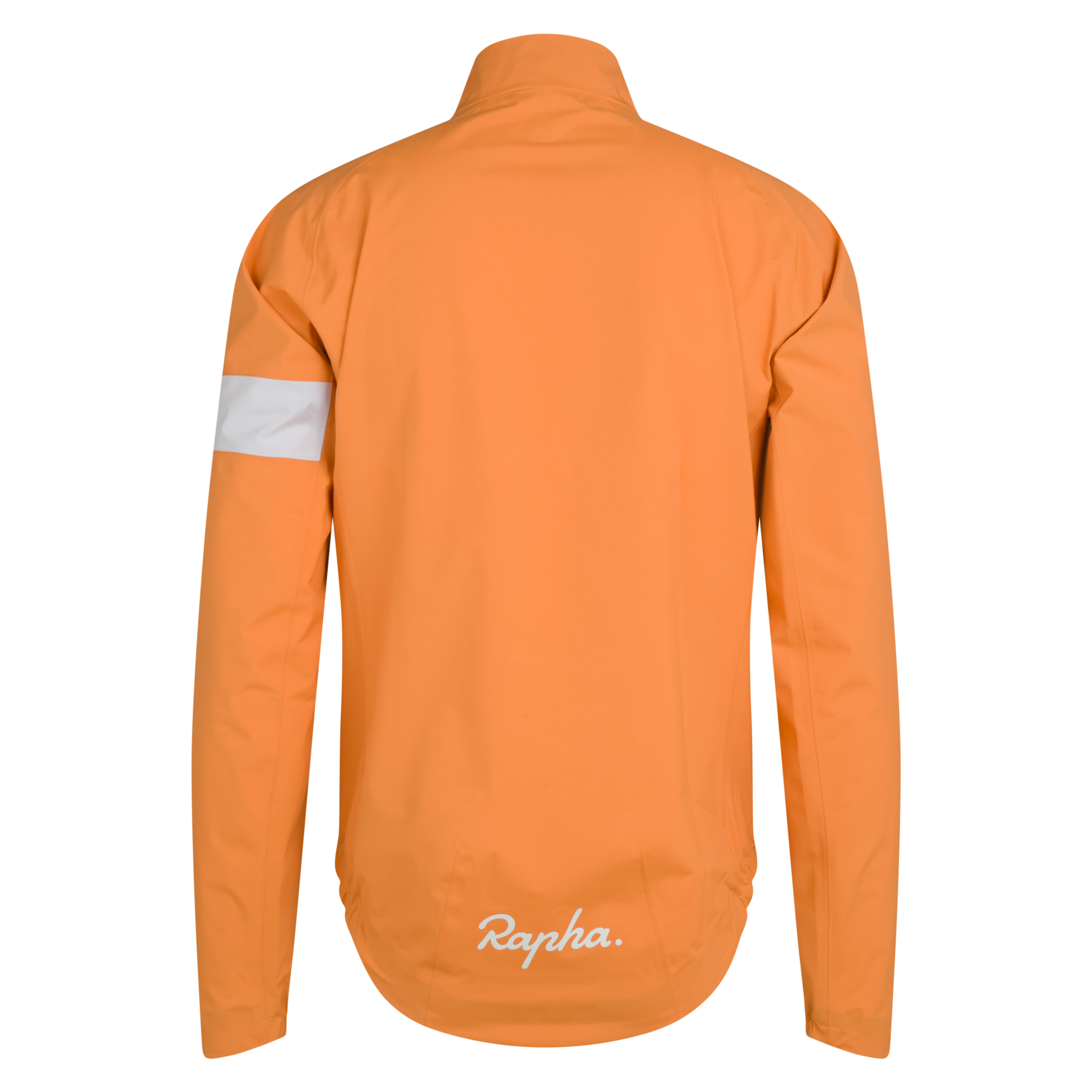 Men's Core Rain Jacket III - Orange/White