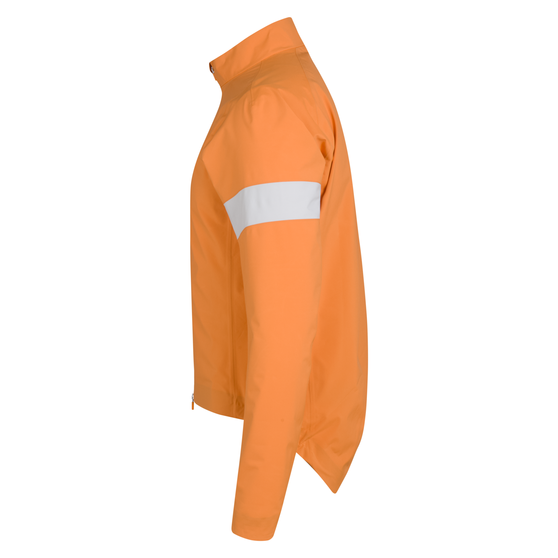 Men's Core Rain Jacket III - Orange/White