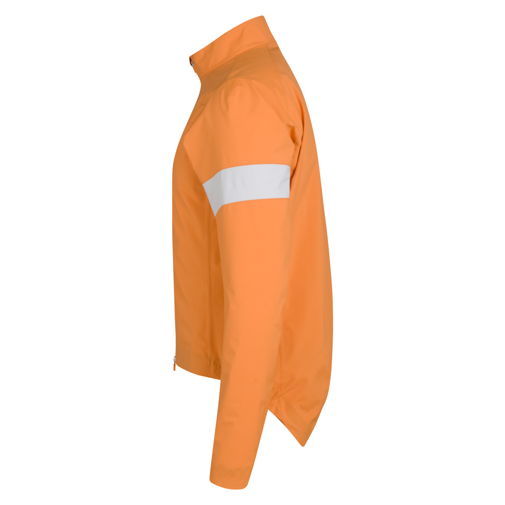 Men's Core Rain Jacket III - Orange/White