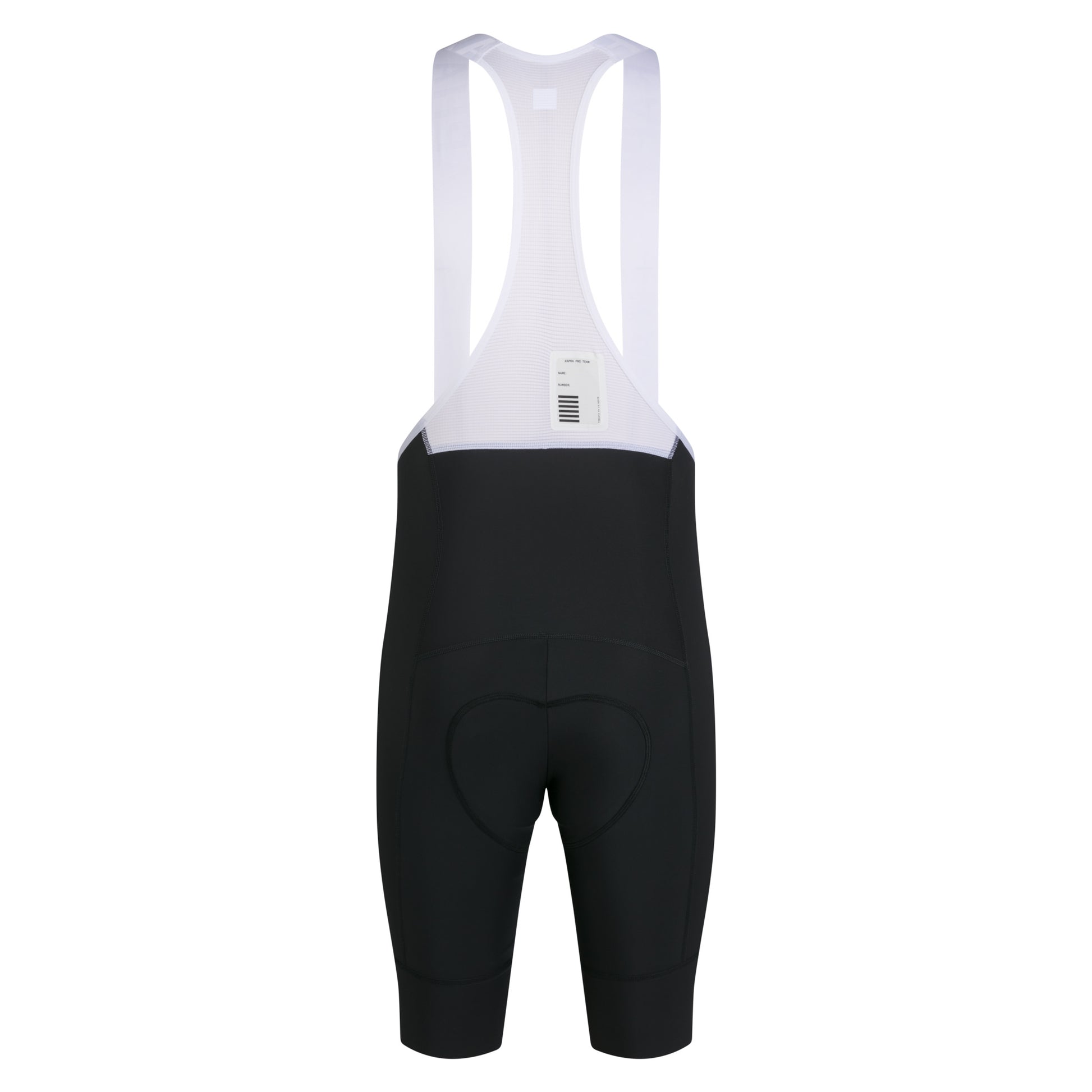 Men's Pro Team Training Bib Shorts II - Regular - Black/White