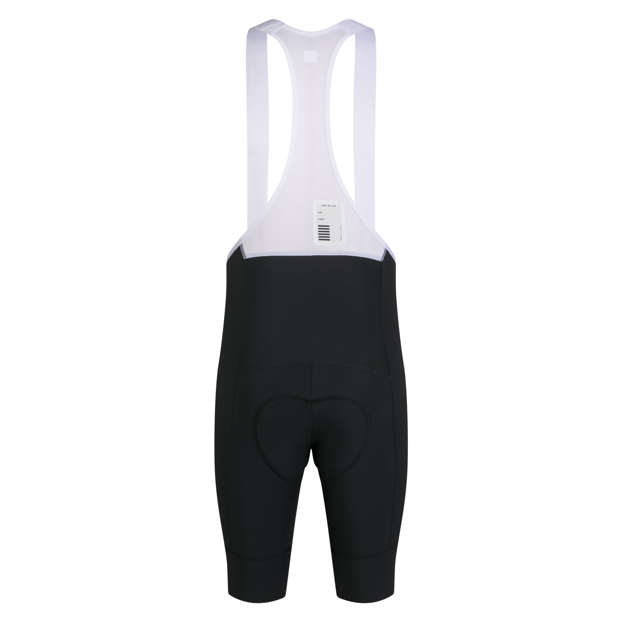 Men's Pro Team Training Bib Shorts II - Regular - Black/White
