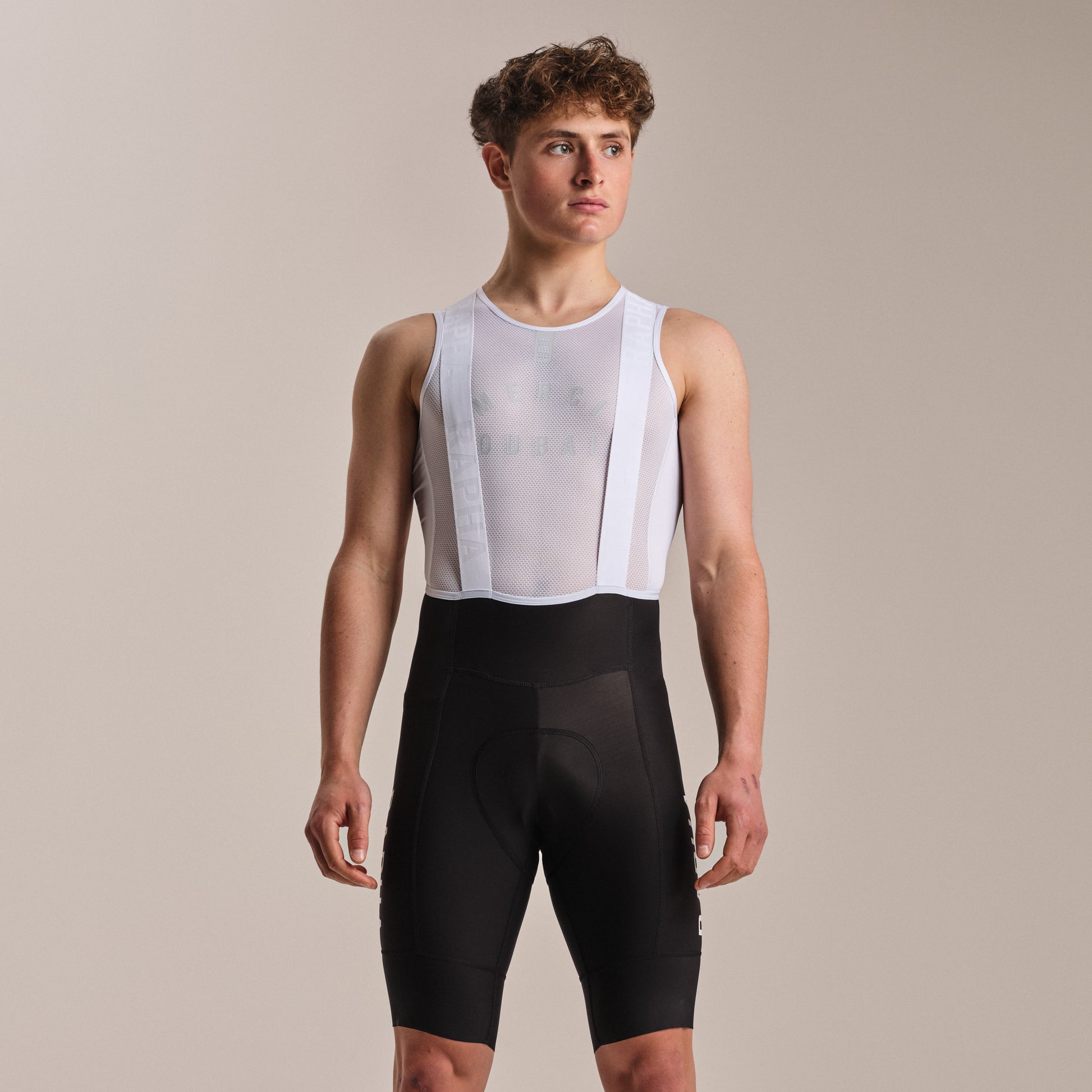 Men's Pro Team Training Bib Shorts II - Regular - Black/White