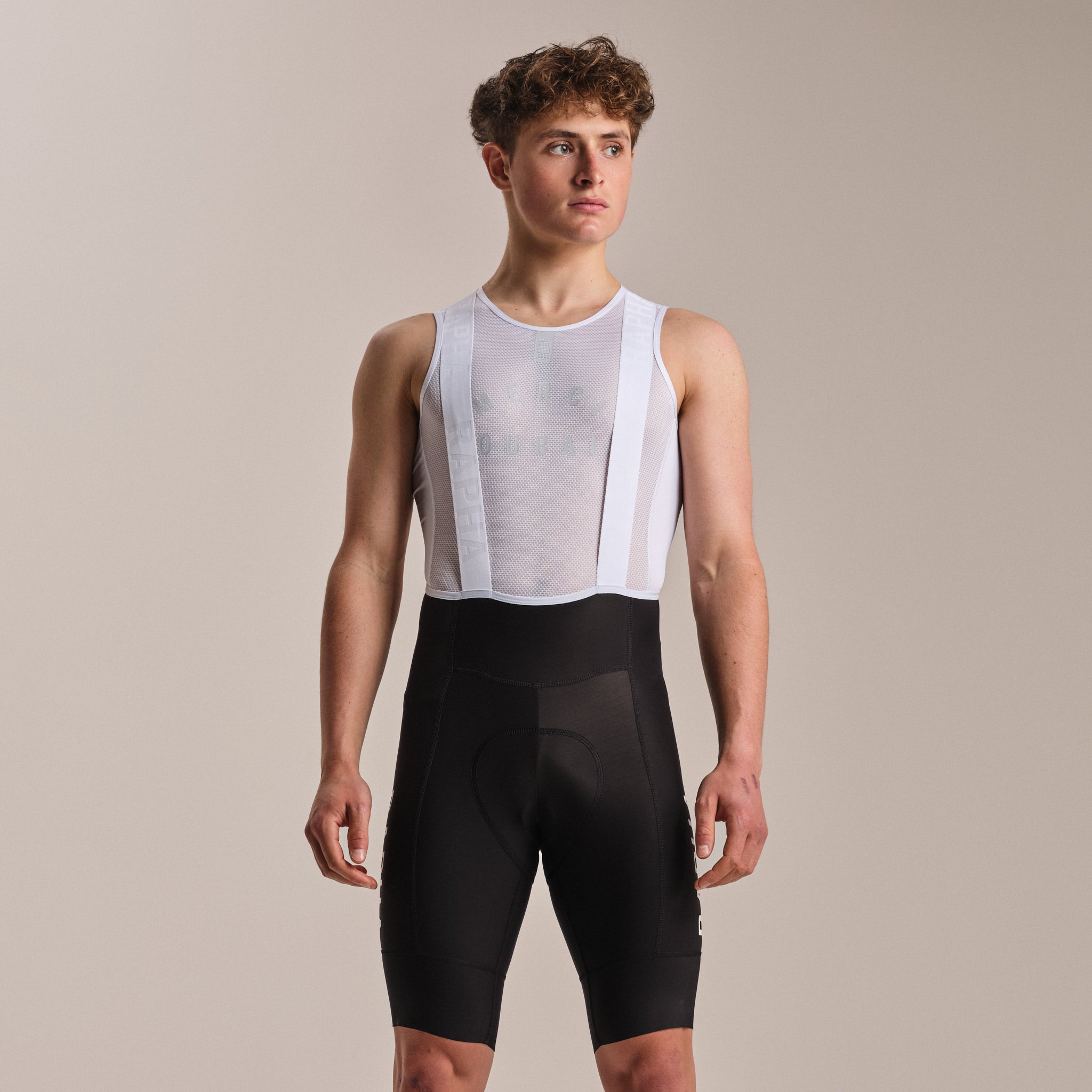 Men's Pro Team Training Bib Shorts II - Regular - Black/White