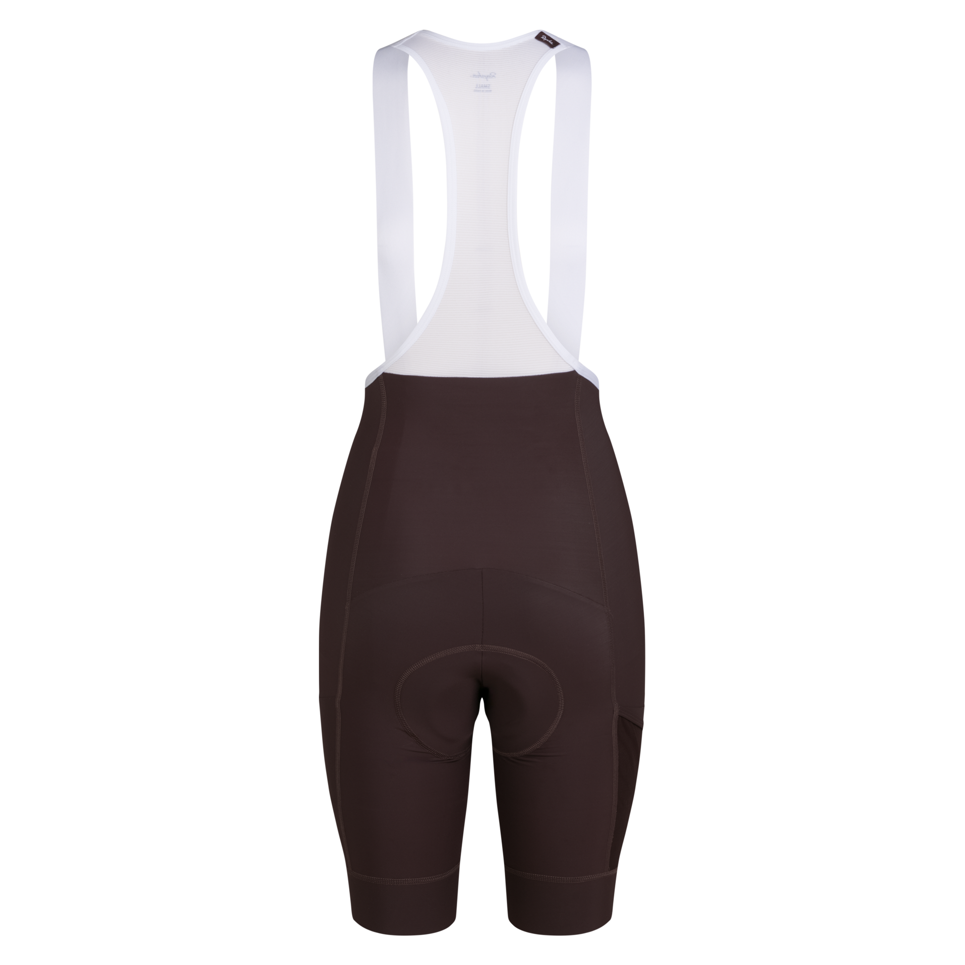 Women's Brevet Element Cargo Bib Shorts - Chocolate/White