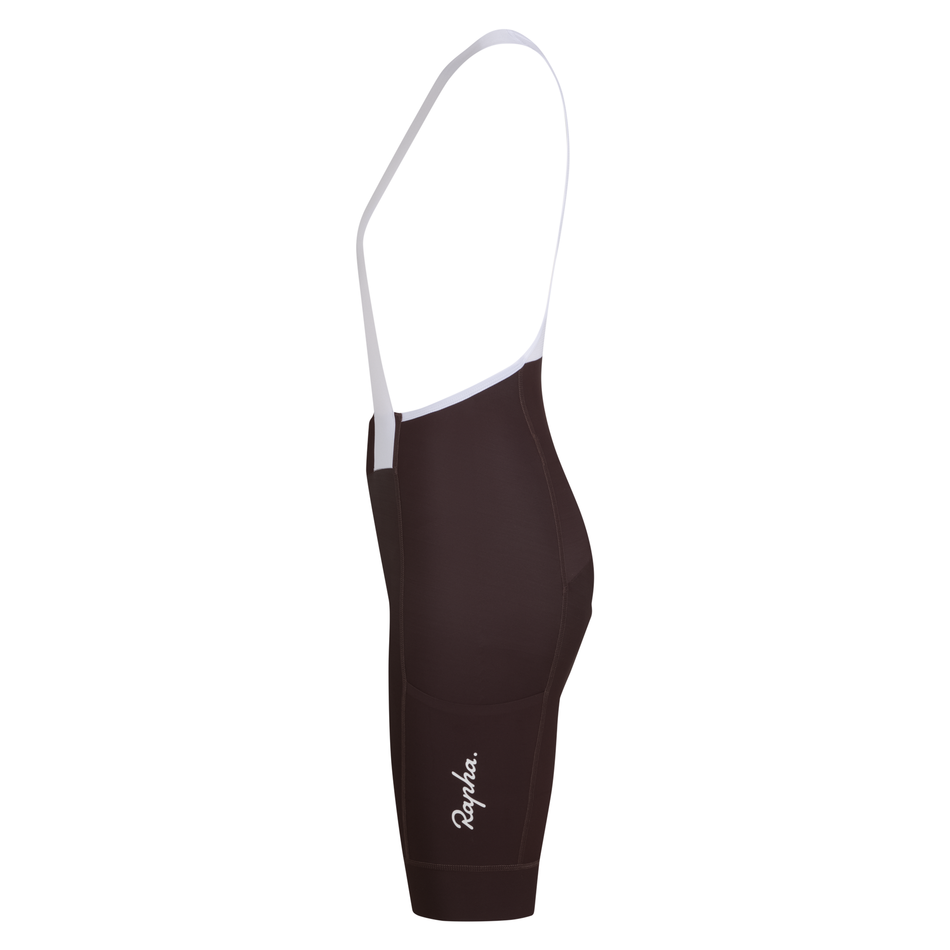Women's Brevet Element Cargo Bib Shorts - Chocolate/White