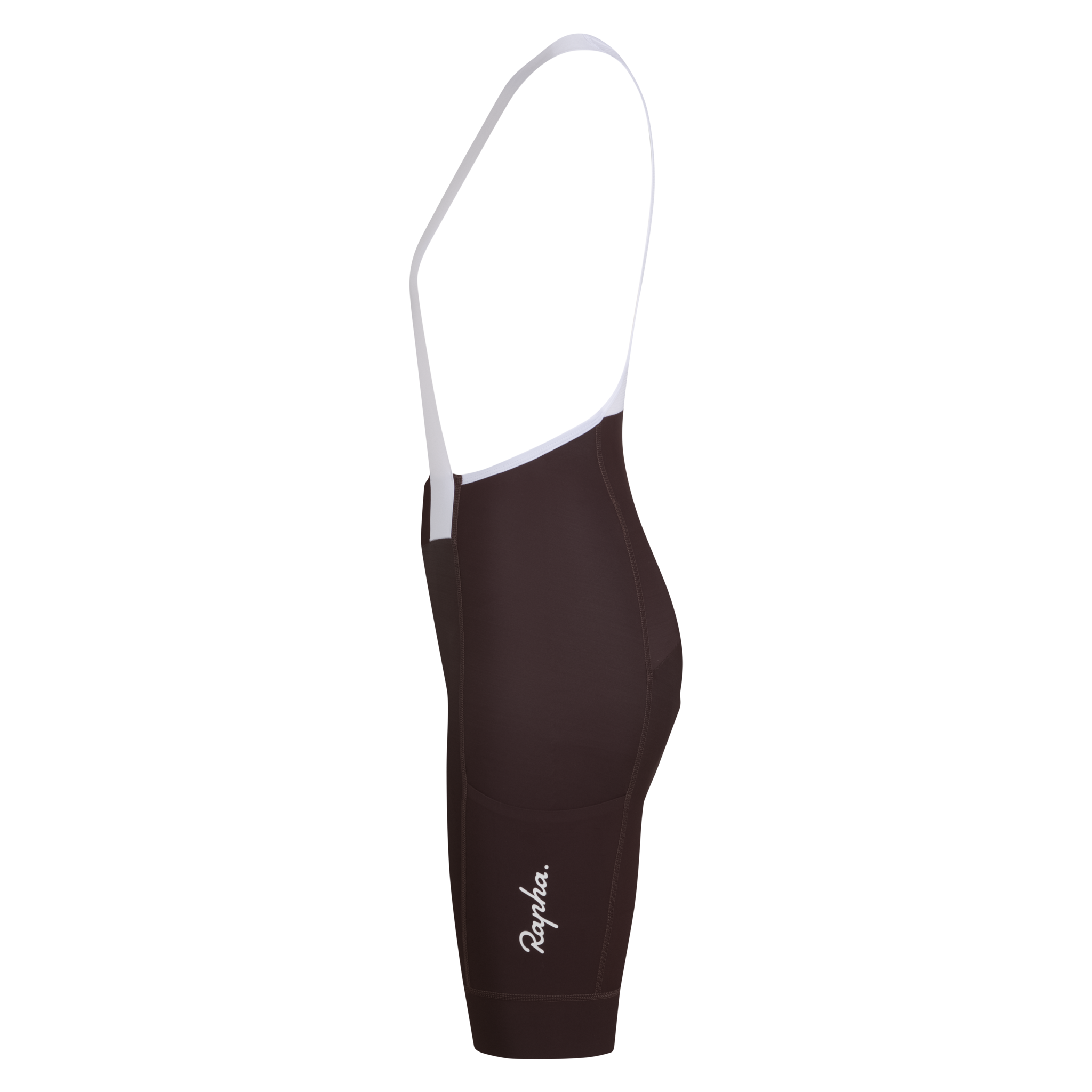 Women's Brevet Element Cargo Bib Shorts - Chocolate/White
