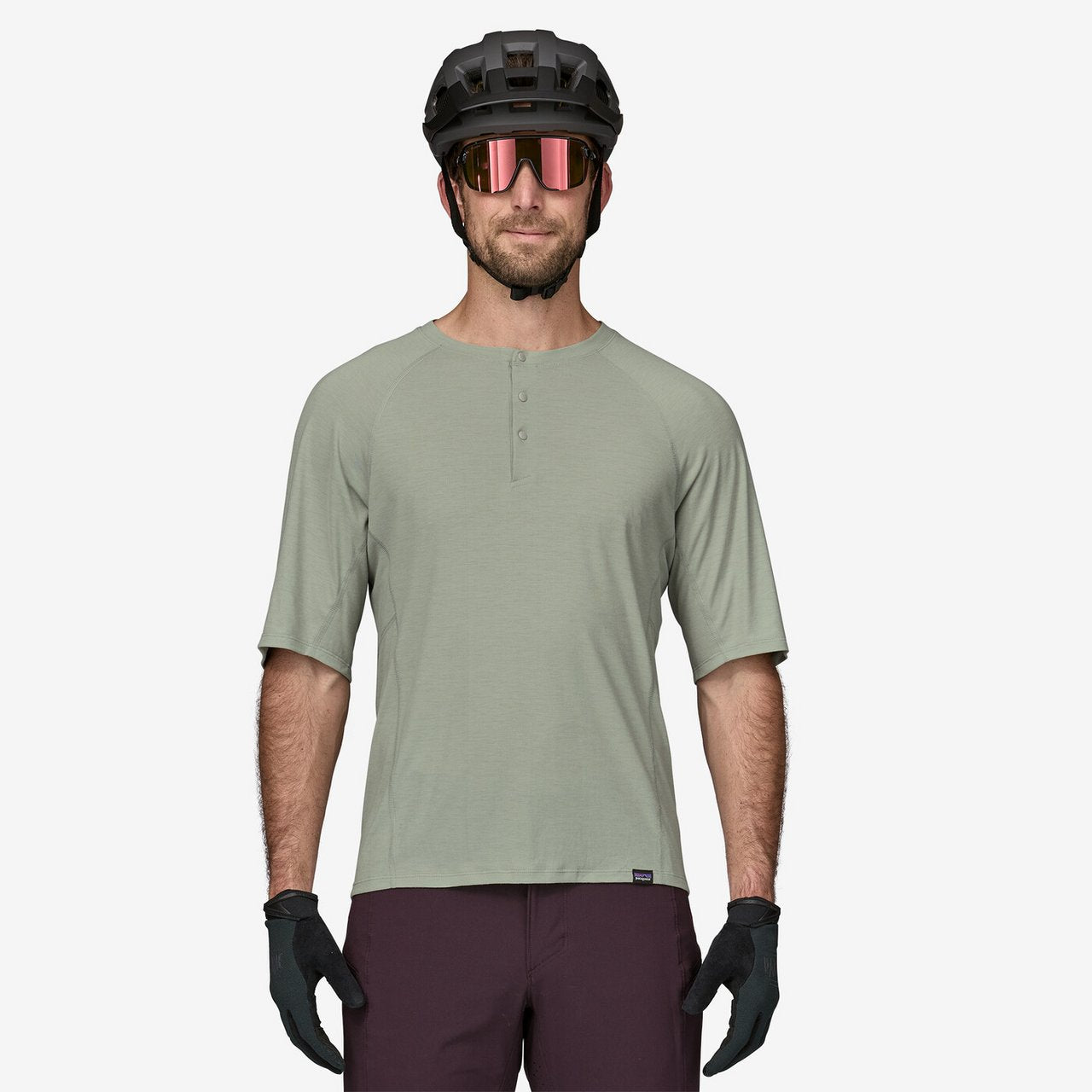 Capilene Cool Trail Bike Henley - Men's
