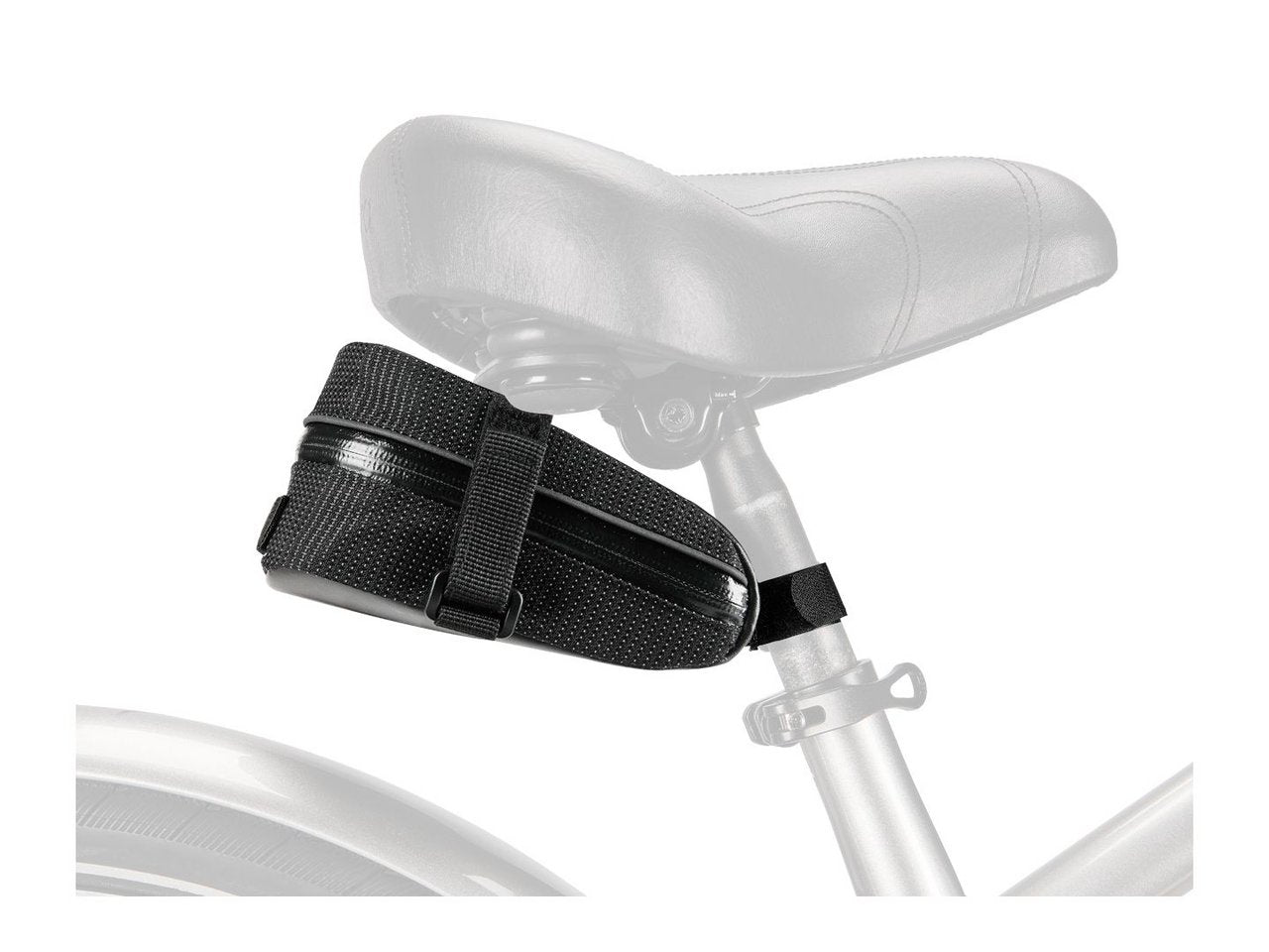 Electra Reflective Charcoal Saddle Bag
