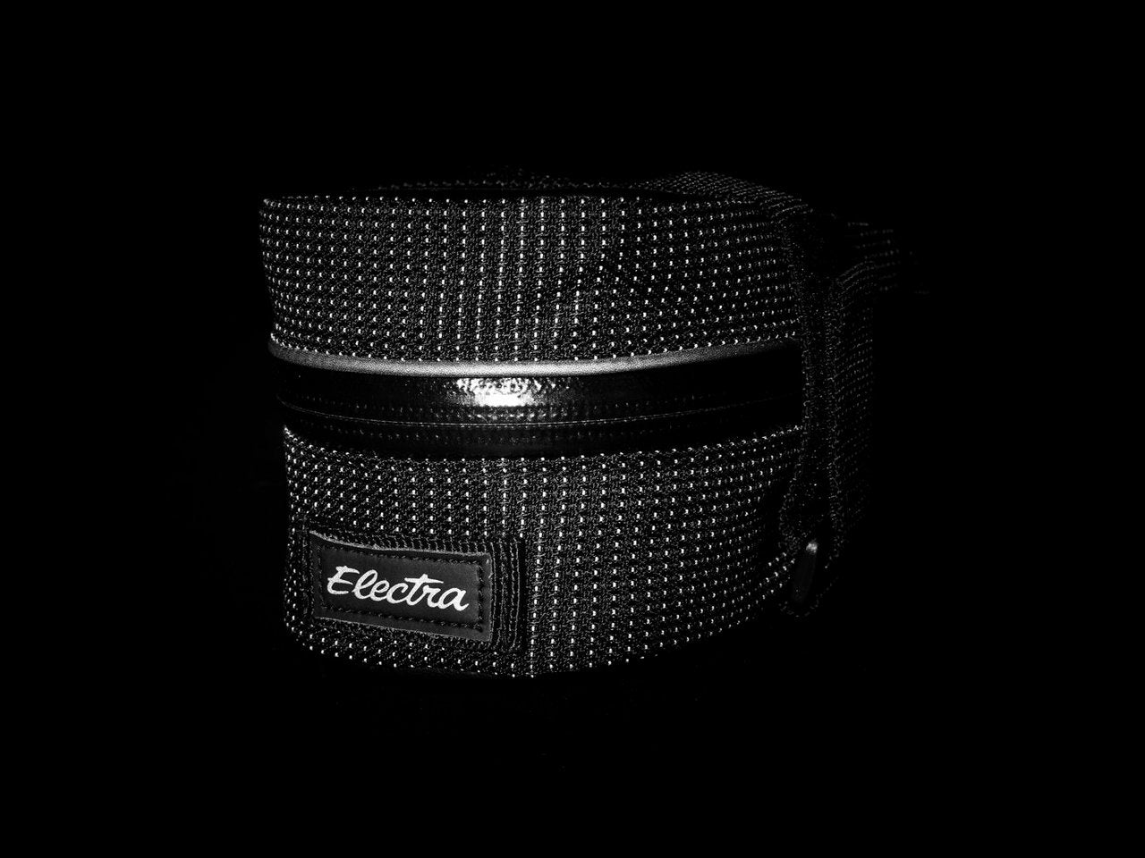 Electra Reflective Charcoal Saddle Bag