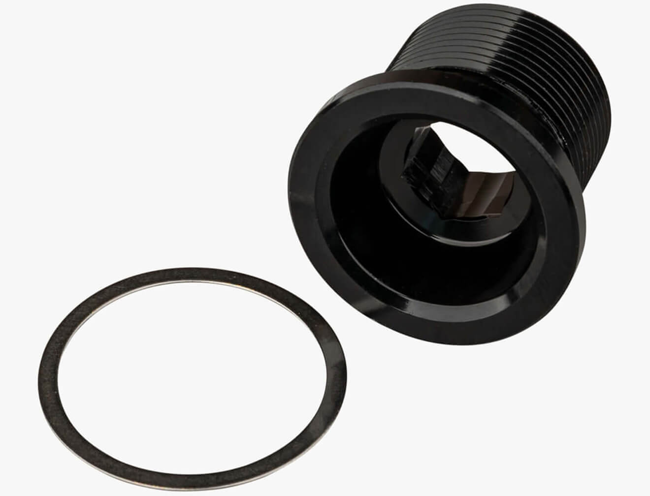 Crank Bolt w/ Washer, 30mm Spindle, M18