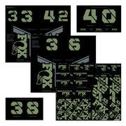 FOX Heritage Decal Kits