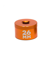 Fork Topcap Socket, 26mm, 3/8 Drive
