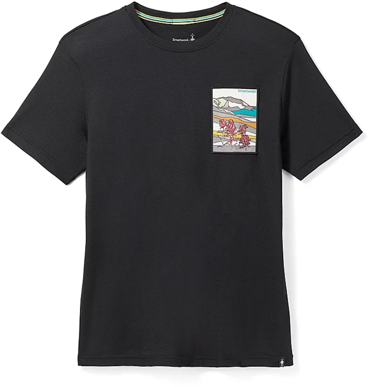 Men's Mountain Patch Graphic Short Sleeve Tee
