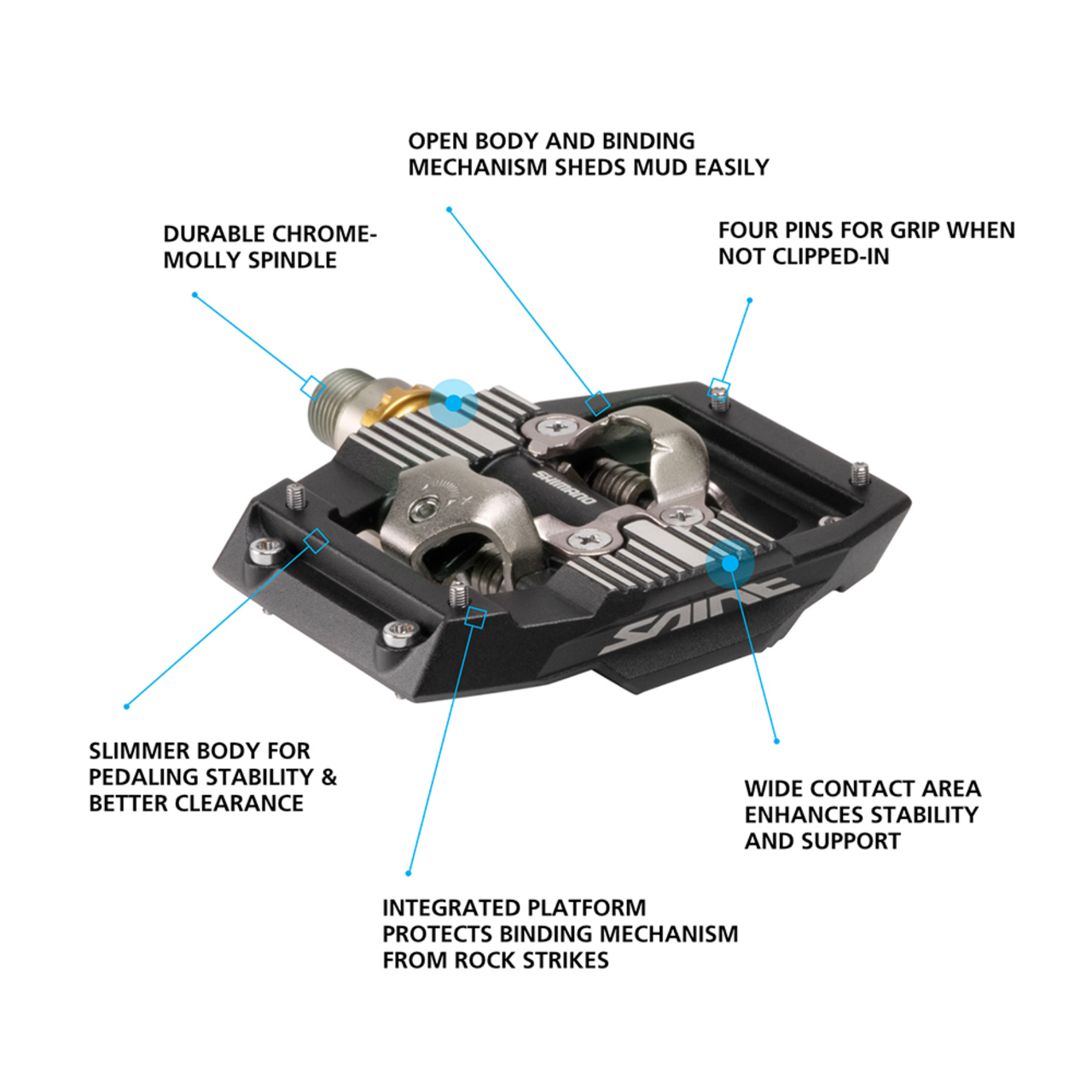 Saint PD-M821 Pedals